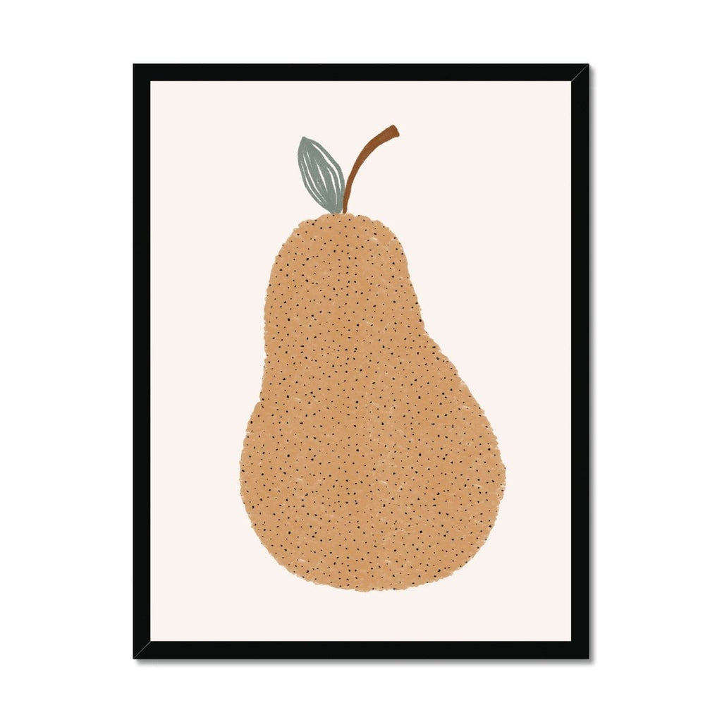 Pear Nursery Wall Art |  Framed Print