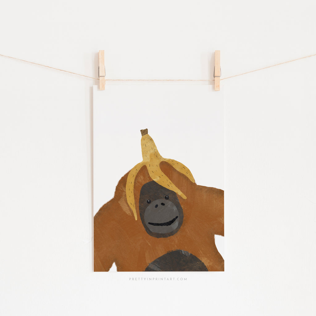 Orangutan Poster |  Unframed