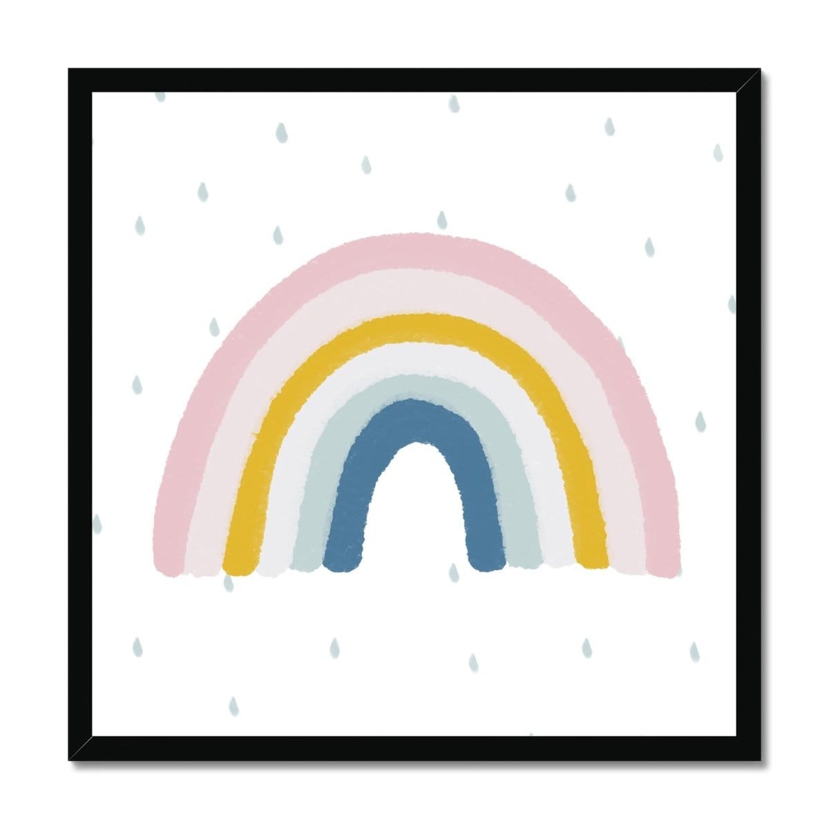 Rainbow Wall Art - Matches H&M Cushion |  Framed Print