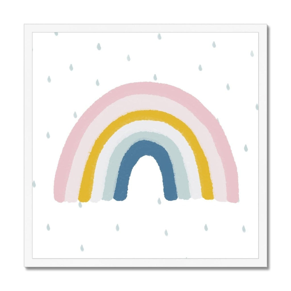 Rainbow Wall Art - Matches H&M Cushion |  Framed Print