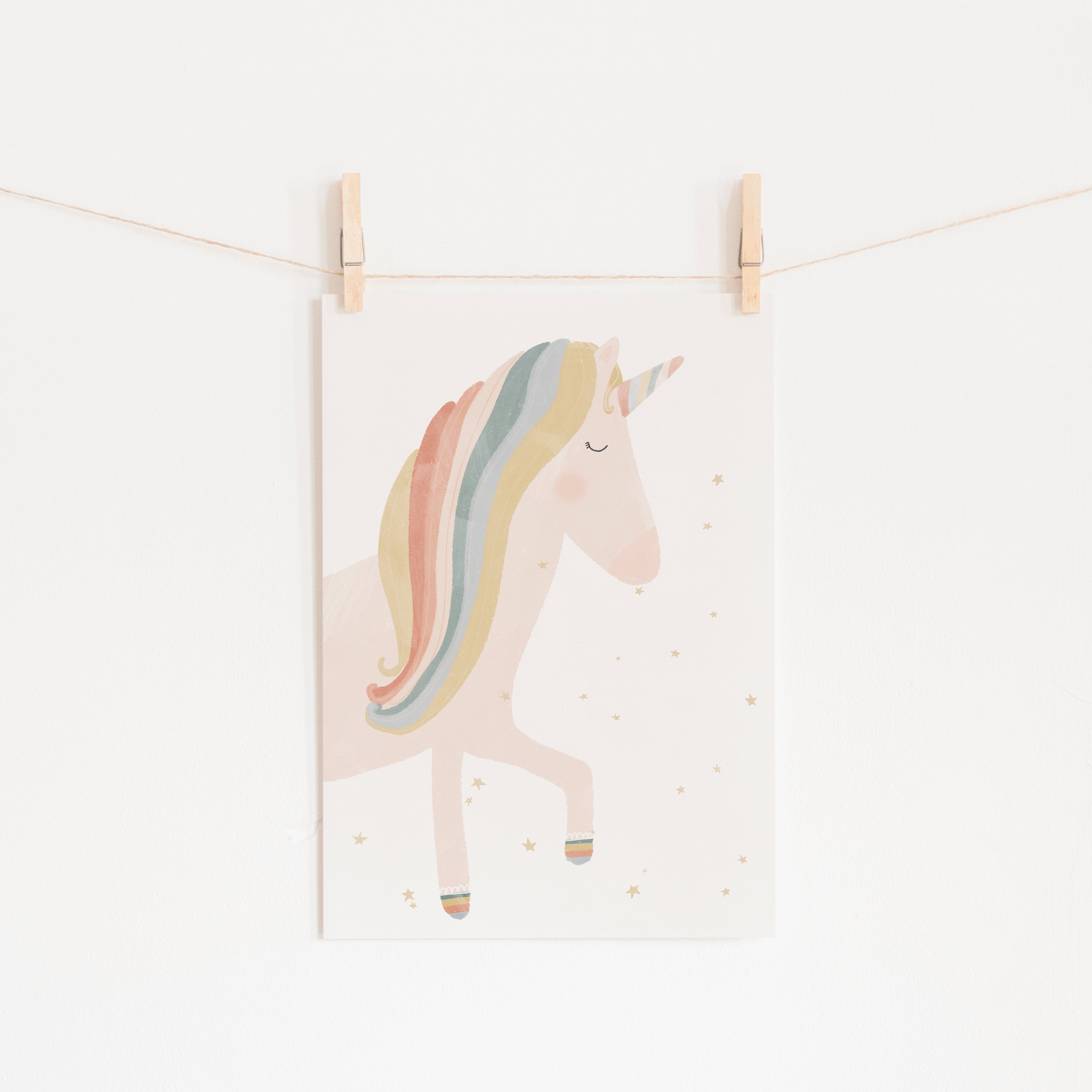 Unicorn Print - Believe in Magic |  Unframed