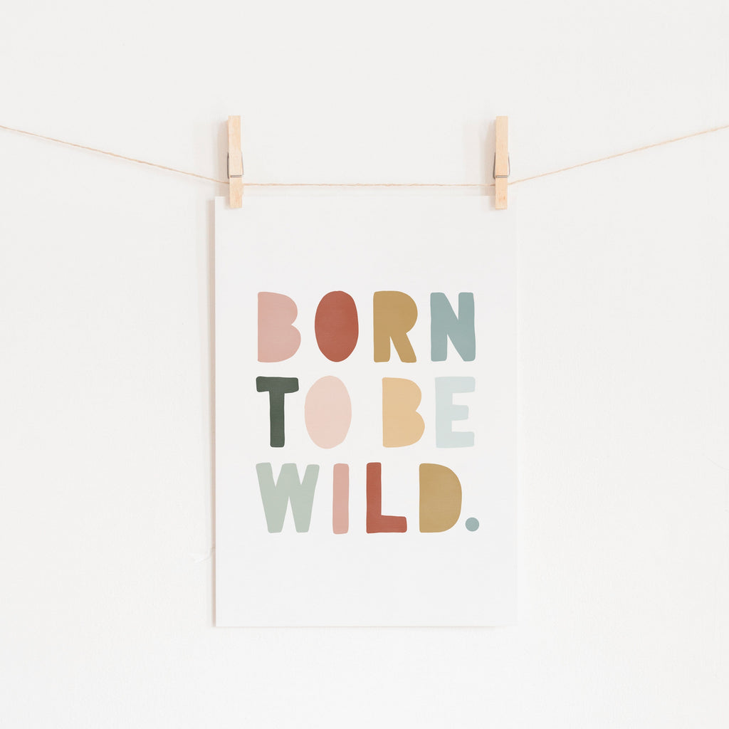 Born To Be Wild Print - Autumn |  Fine Art Print