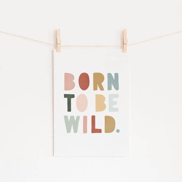 Born To Be Wild Print - Autumn |  Fine Art Print