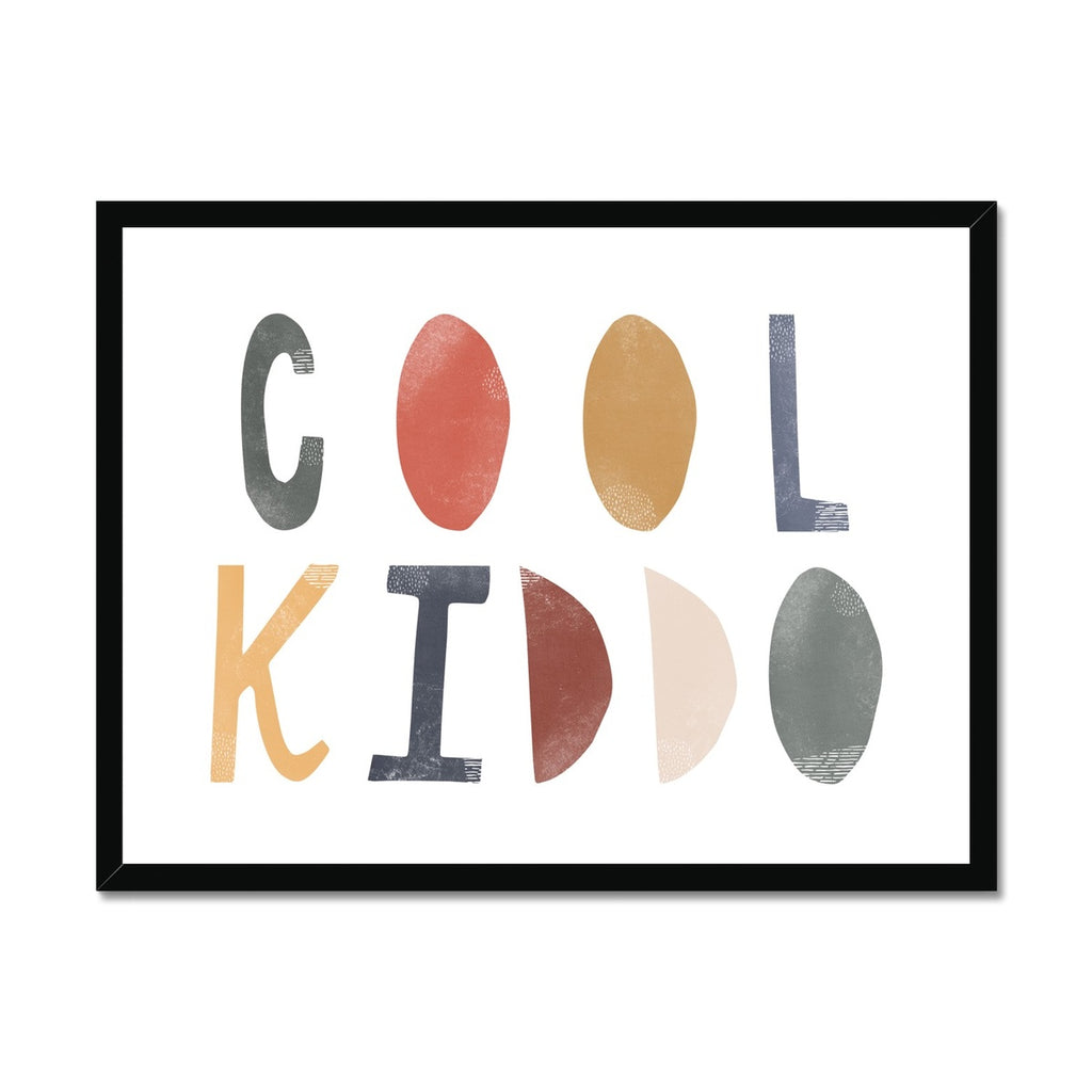 Cool Kiddo - Winter |  Framed Print