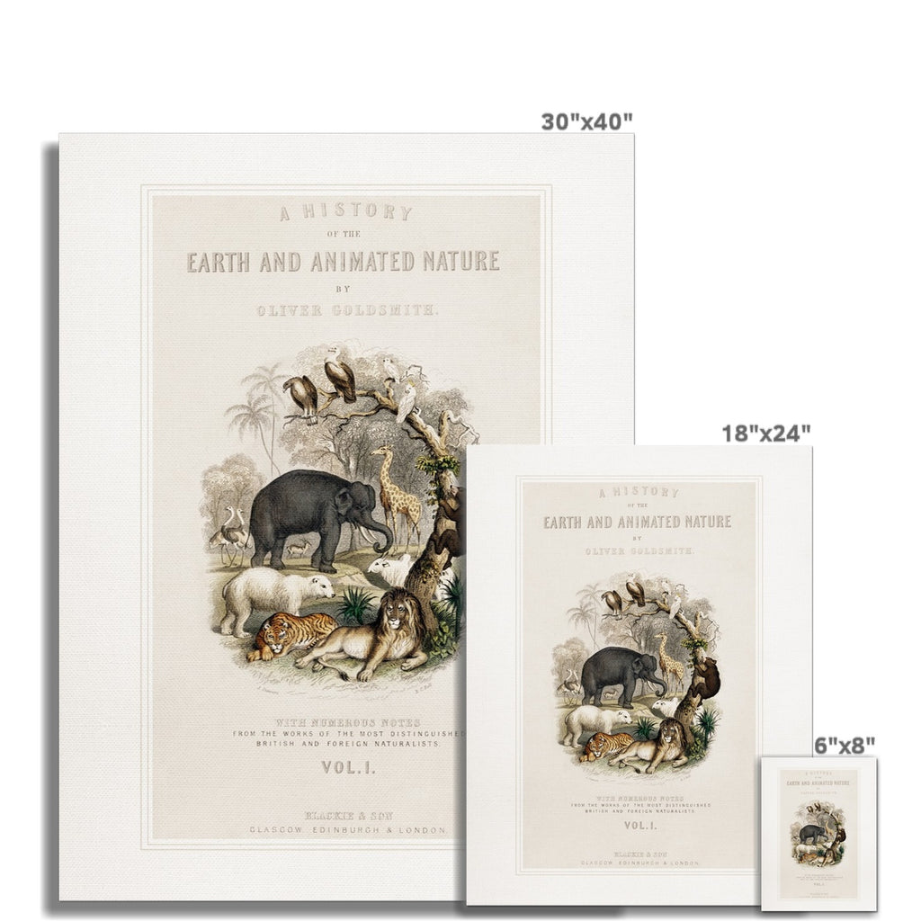 Animal Nursery Art, 00689 |  Unframed