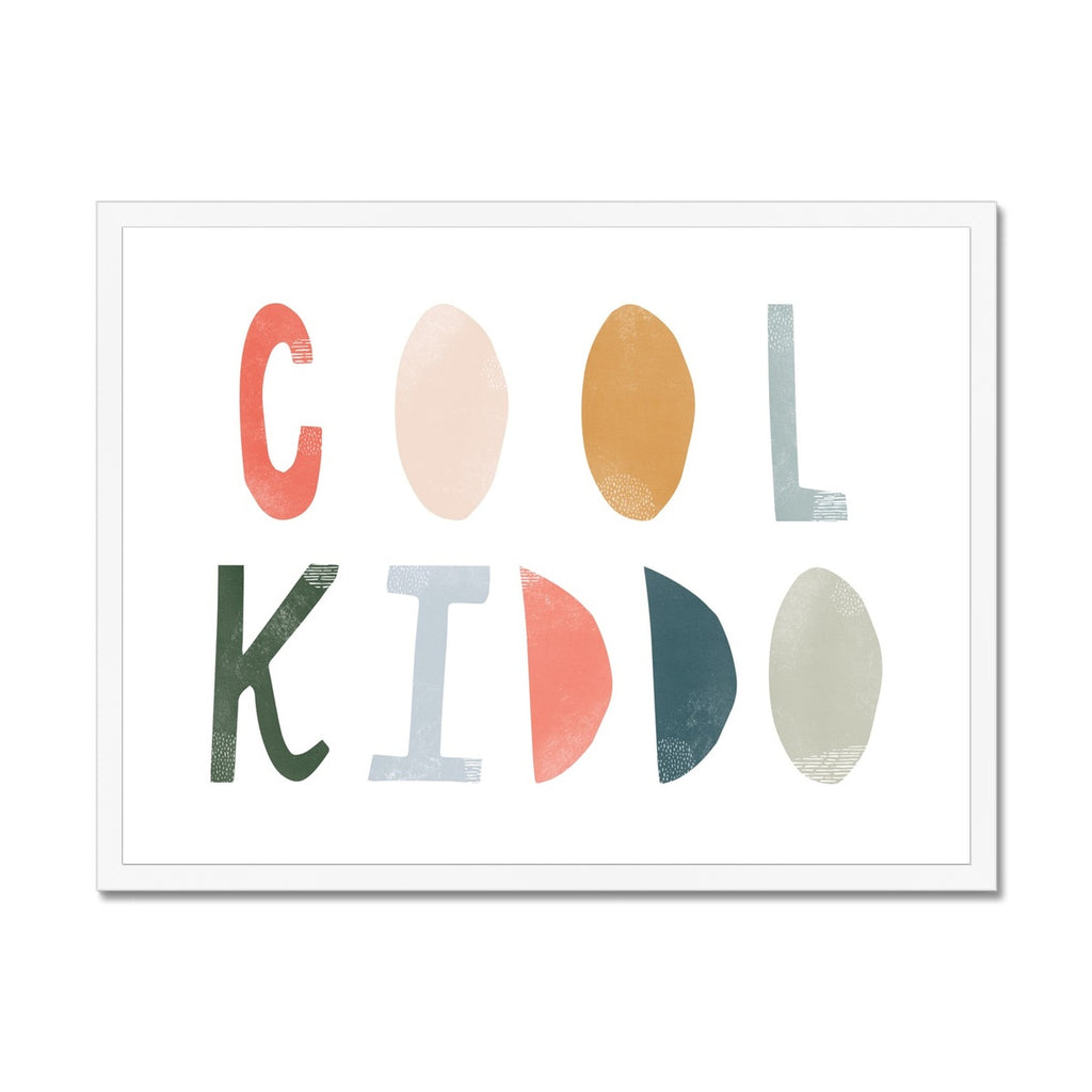 Cool Kiddo - Space |  Framed Print