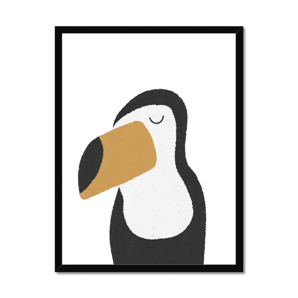 Toucan Print - Plain |  Framed Print