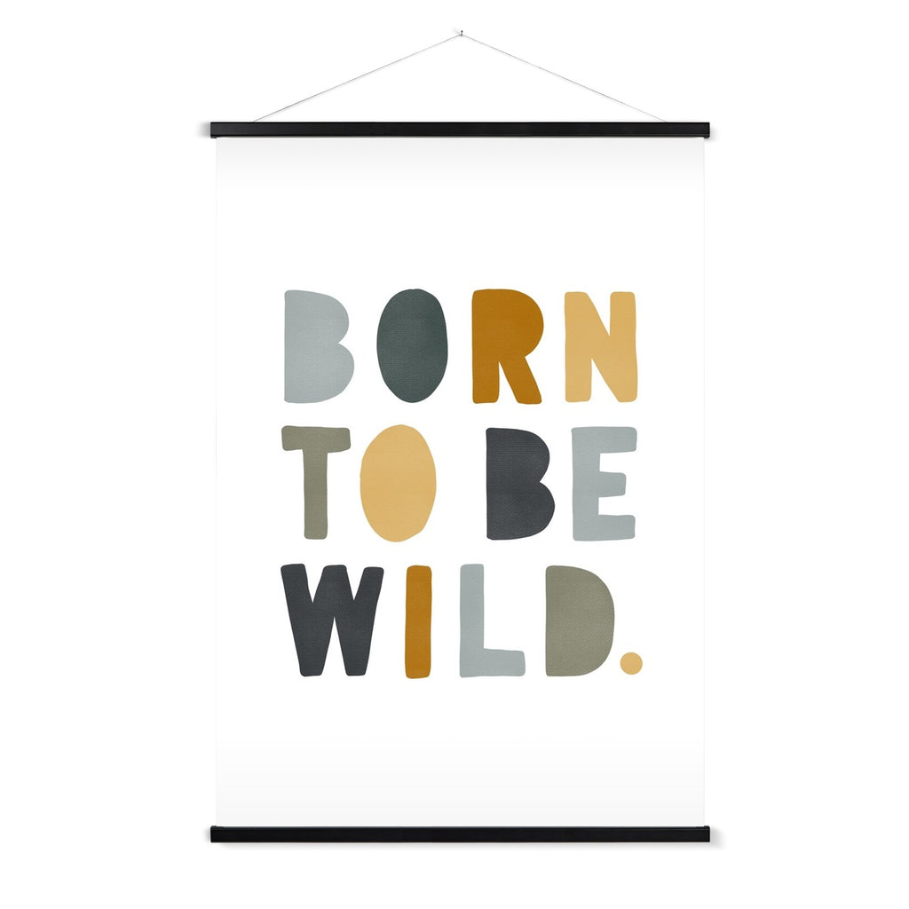 Born To Be Wild Print - Jungle |  Fine Art Print with Hanger