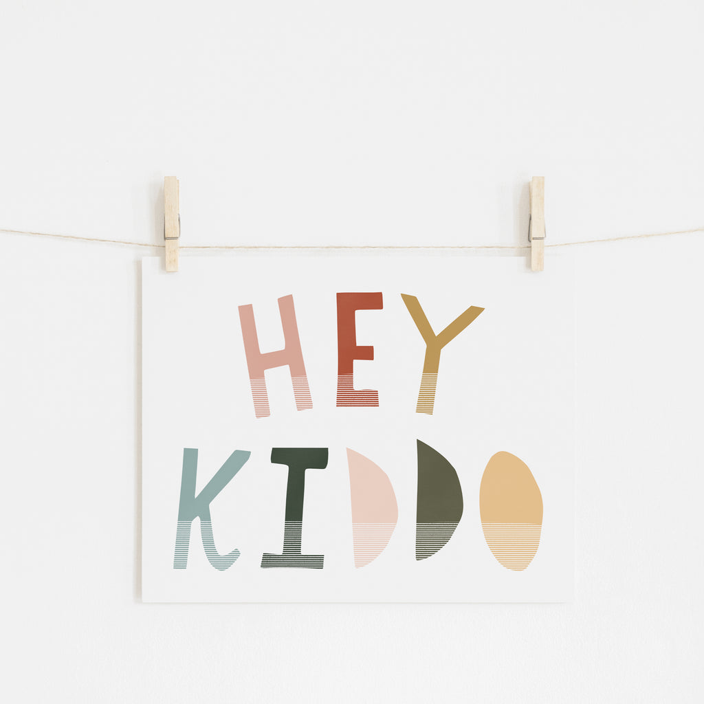 Hey Kiddo - Autumn (Landscape) |  Unframed