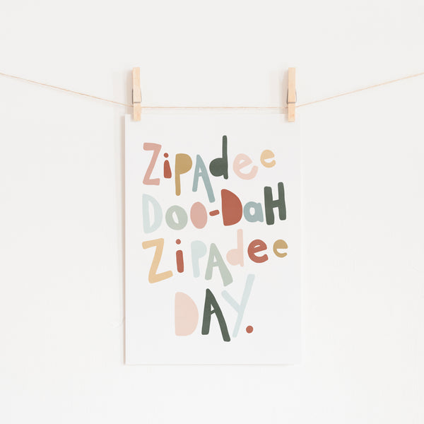 Zipadee Doo Dah - Autumn |  Unframed