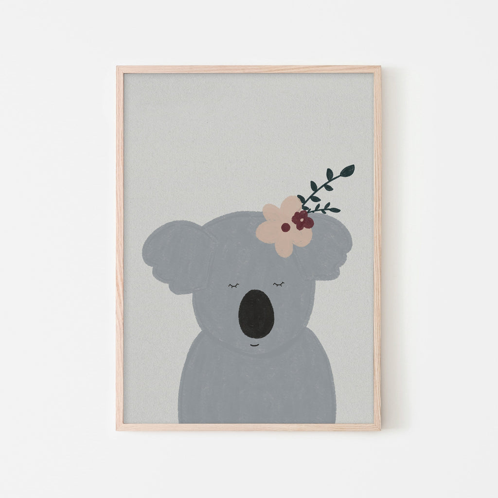 Sleepy Koala |  Framed Print