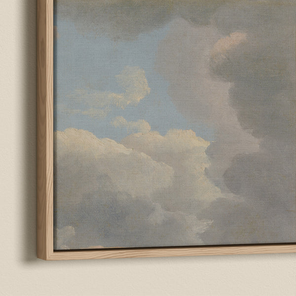 Cloudy Study, Sky 00374 |  Framed Canvas