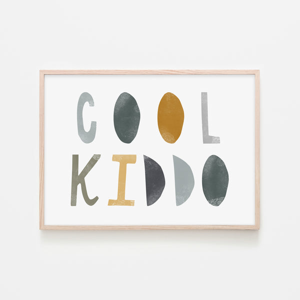 Cool Kiddo - Jungle |  Framed Print