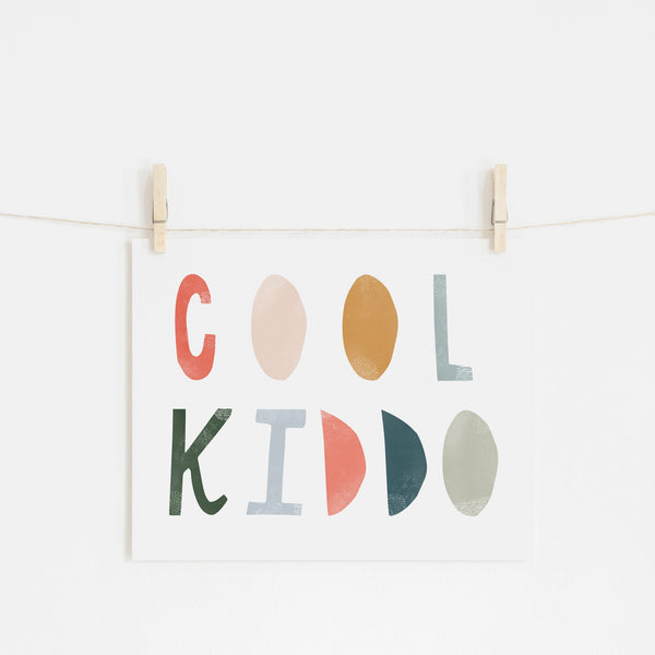 Cool Kiddo - Space |  Unframed