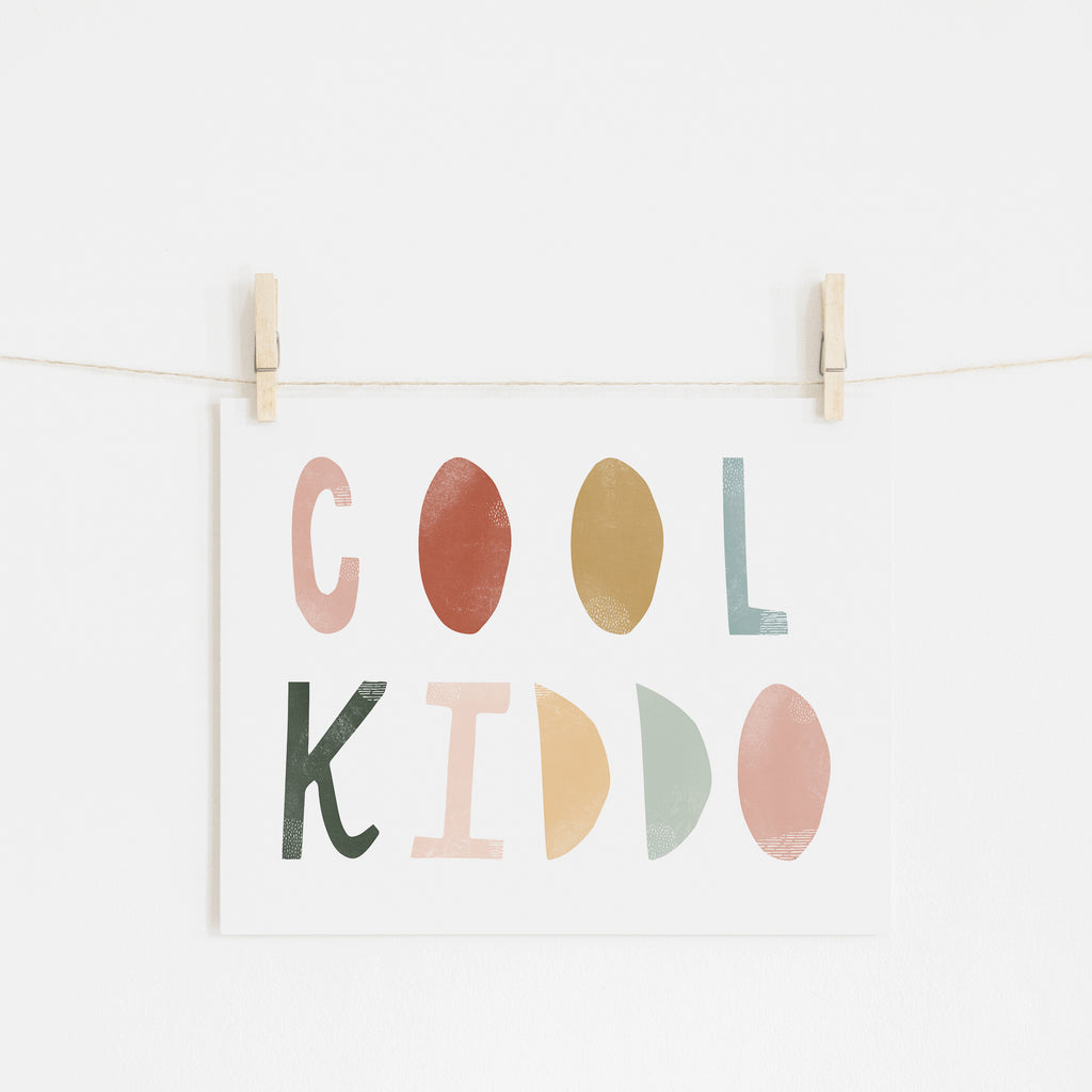 Cool Kiddo - Autumn Walk |  Unframed