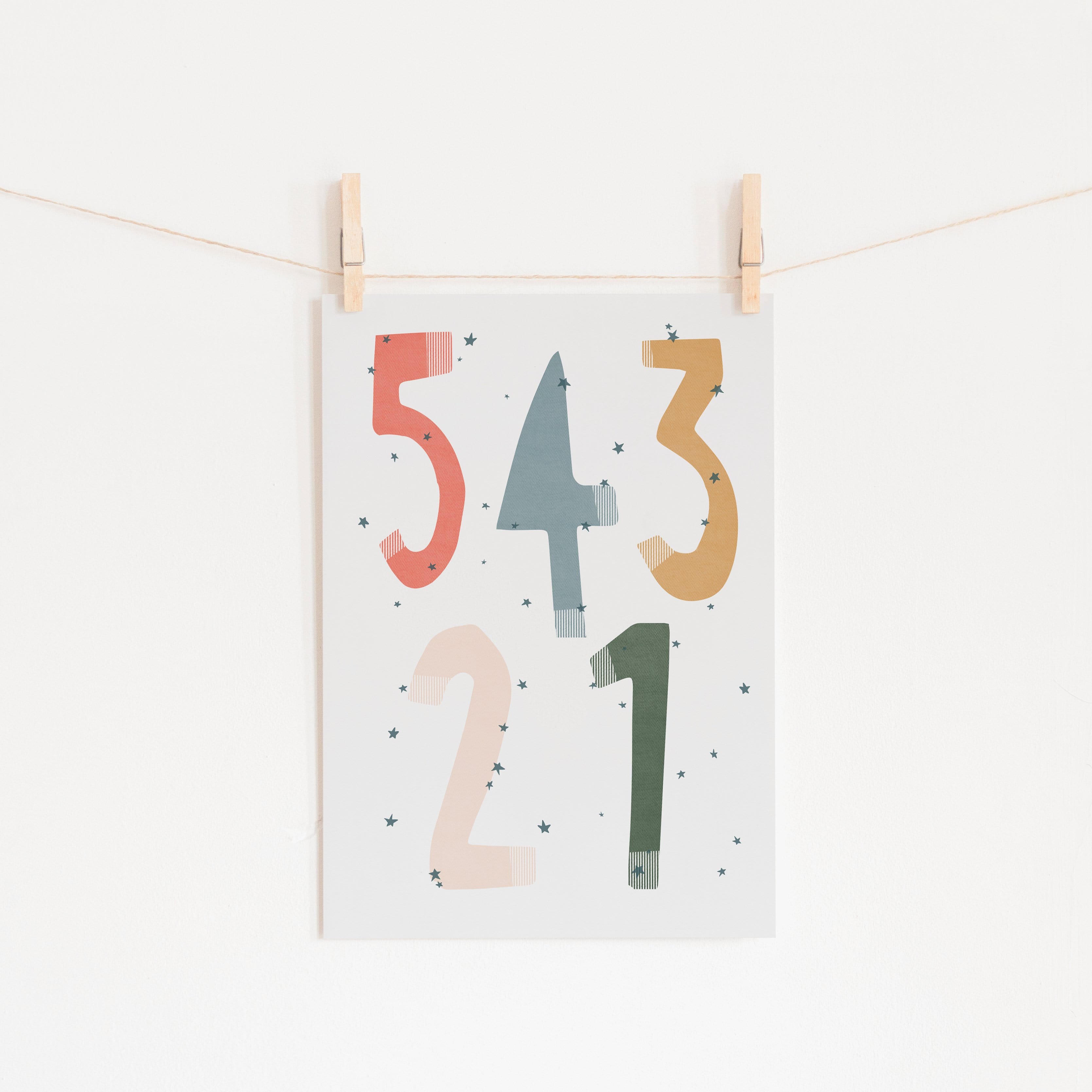 54321 Blast Off - Space Theme |  Fine Art Print