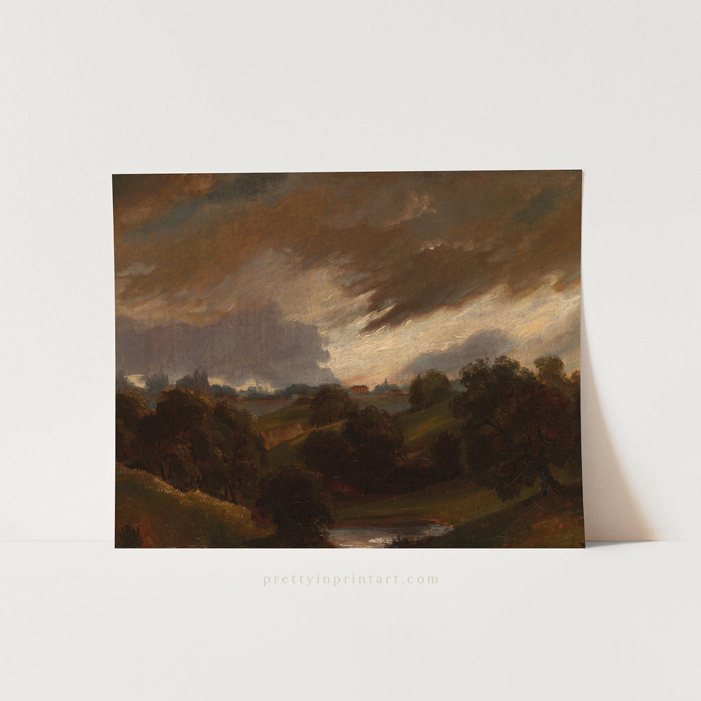 Hampstead Stormy Sky |  Unframed