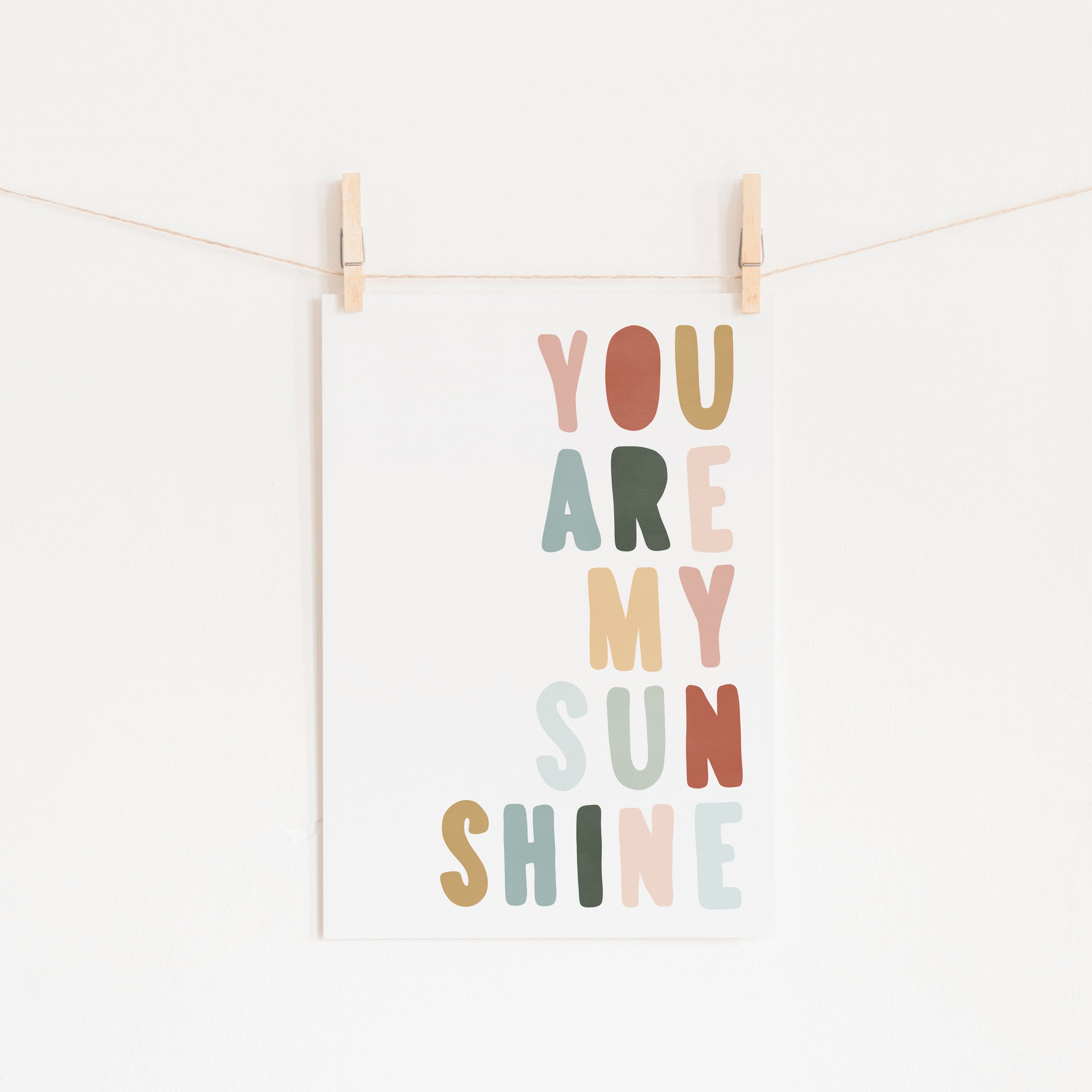 You Are My Sunshine - Autumn Walk |  Fine Art Print