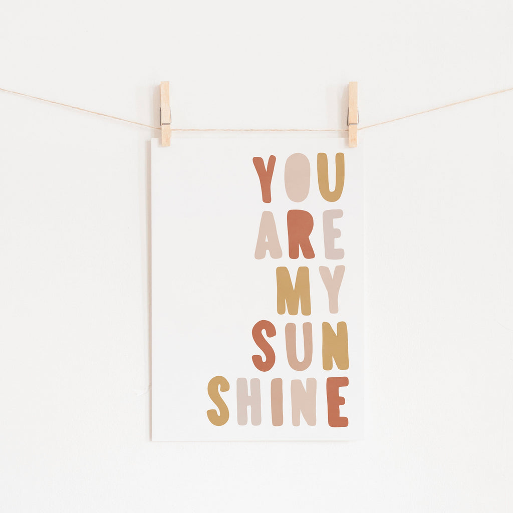 You Are My Sunshine - Sunset |  Fine Art Print